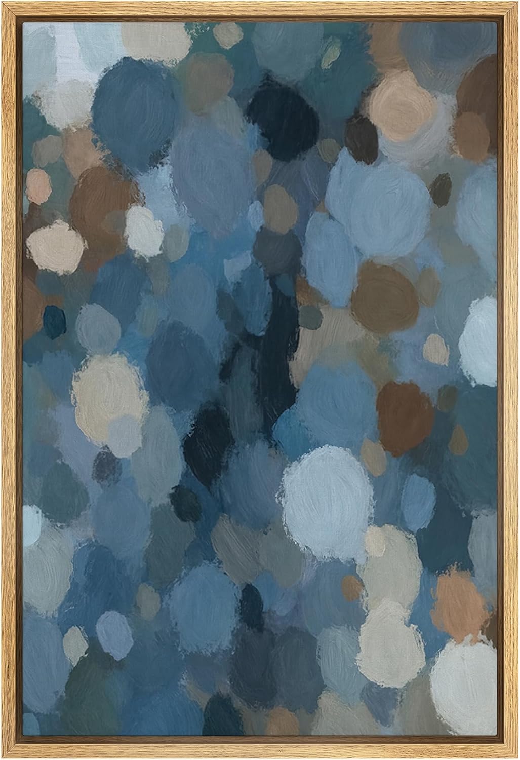 Framed Luxe Fabric Wall Art — 24" — 24L" x 16W"