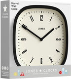 Mid-Century Black Wall Clock — 10" - View 8
