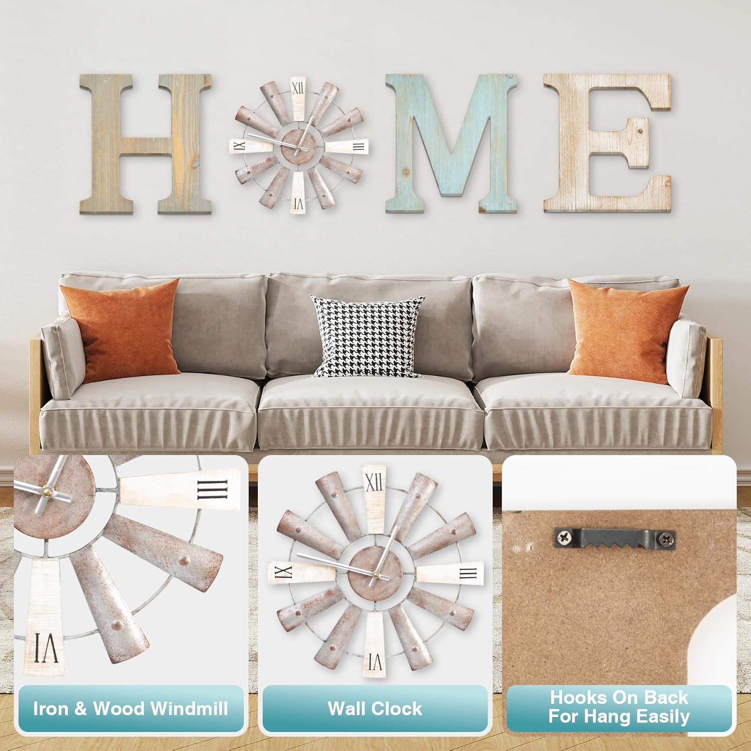 Farmhouse Black Wall Decor - View 3