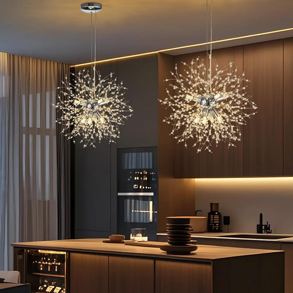 Luxe Gold Chandelier — 8-Light - View 7