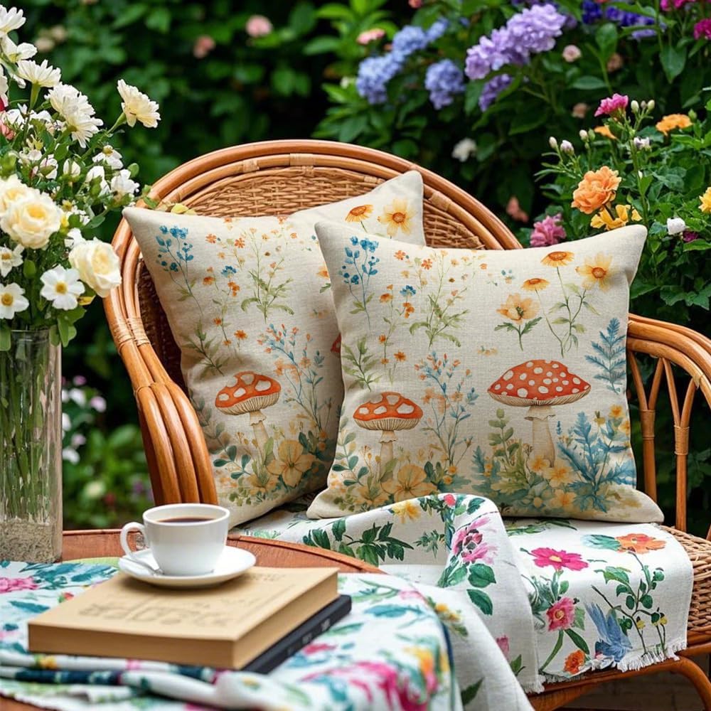 Boho Fabric Pillow Cover — 18" — Od-2st2502