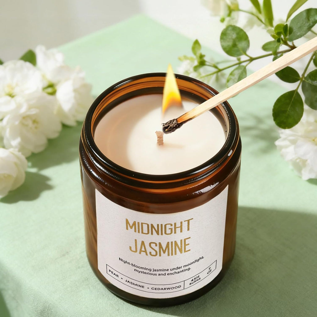 Soy Brown Scented Candle - View 7