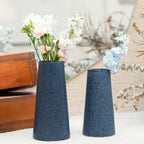 Farmhouse Blue Flower Vase — Set of 2 - View 2
