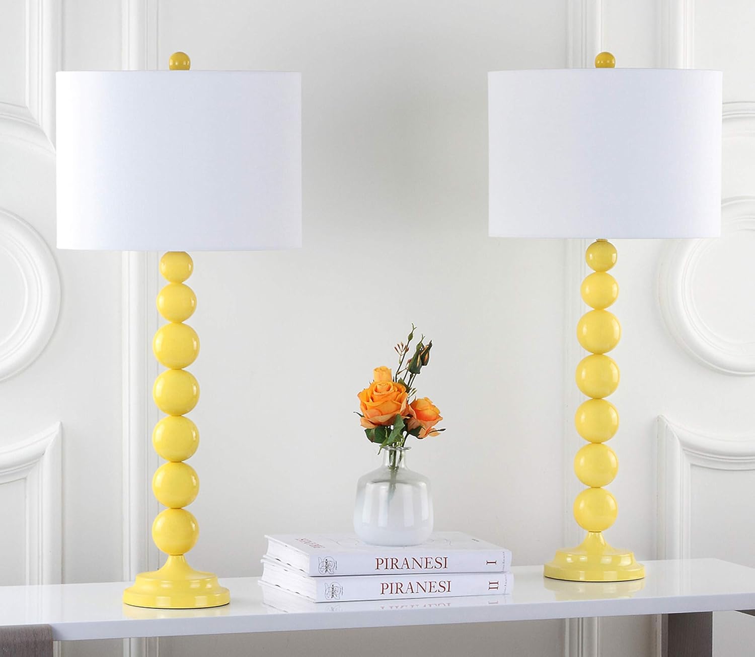 Modern Blue Table Lamp — Set of 2 - View 3