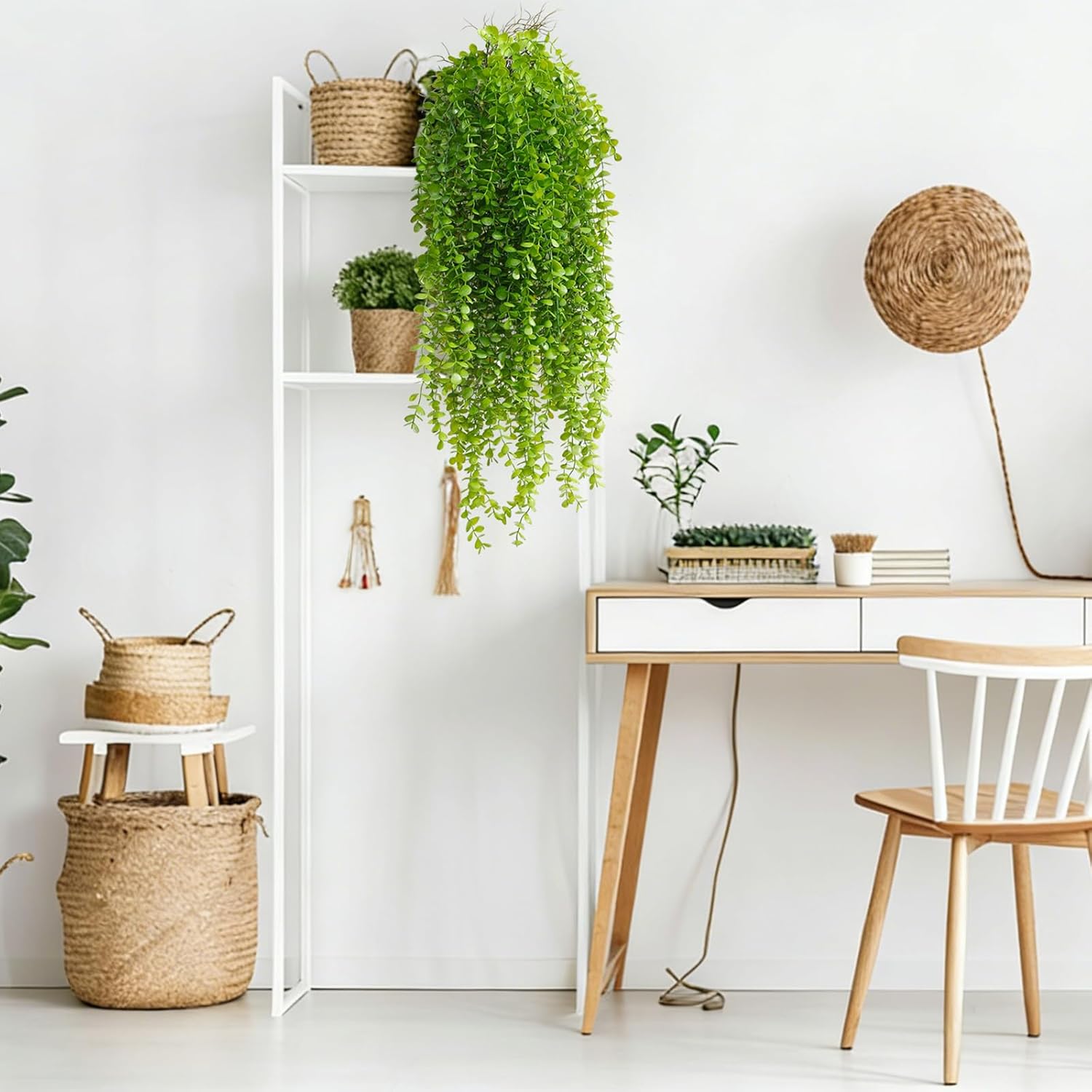 Boho Green Artificial Plant — 38" - View 5
