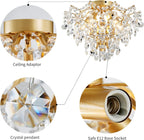 Luxe Black Chandelier — 5-Light - View 3