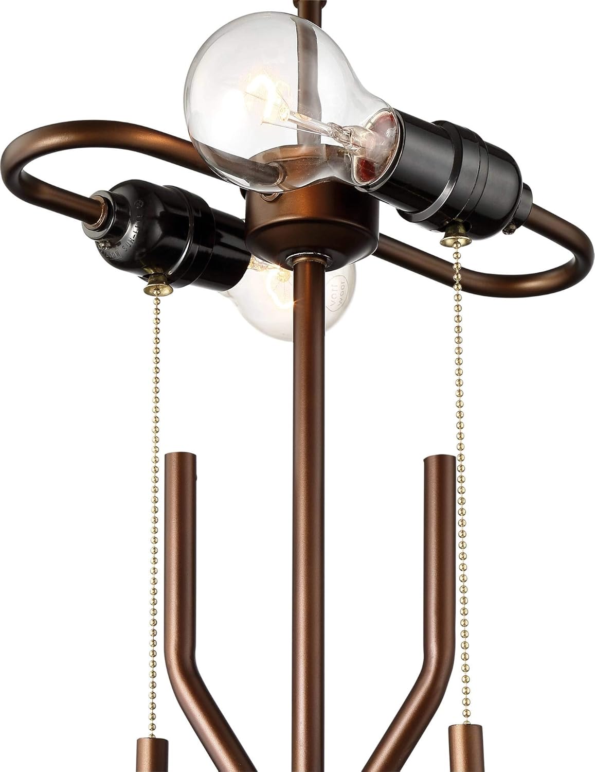 Boho Gold Table Lamp — 4" - View 5