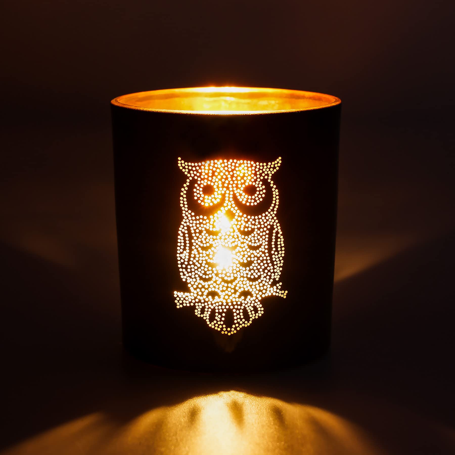 Vintage Luxe Glass Candle