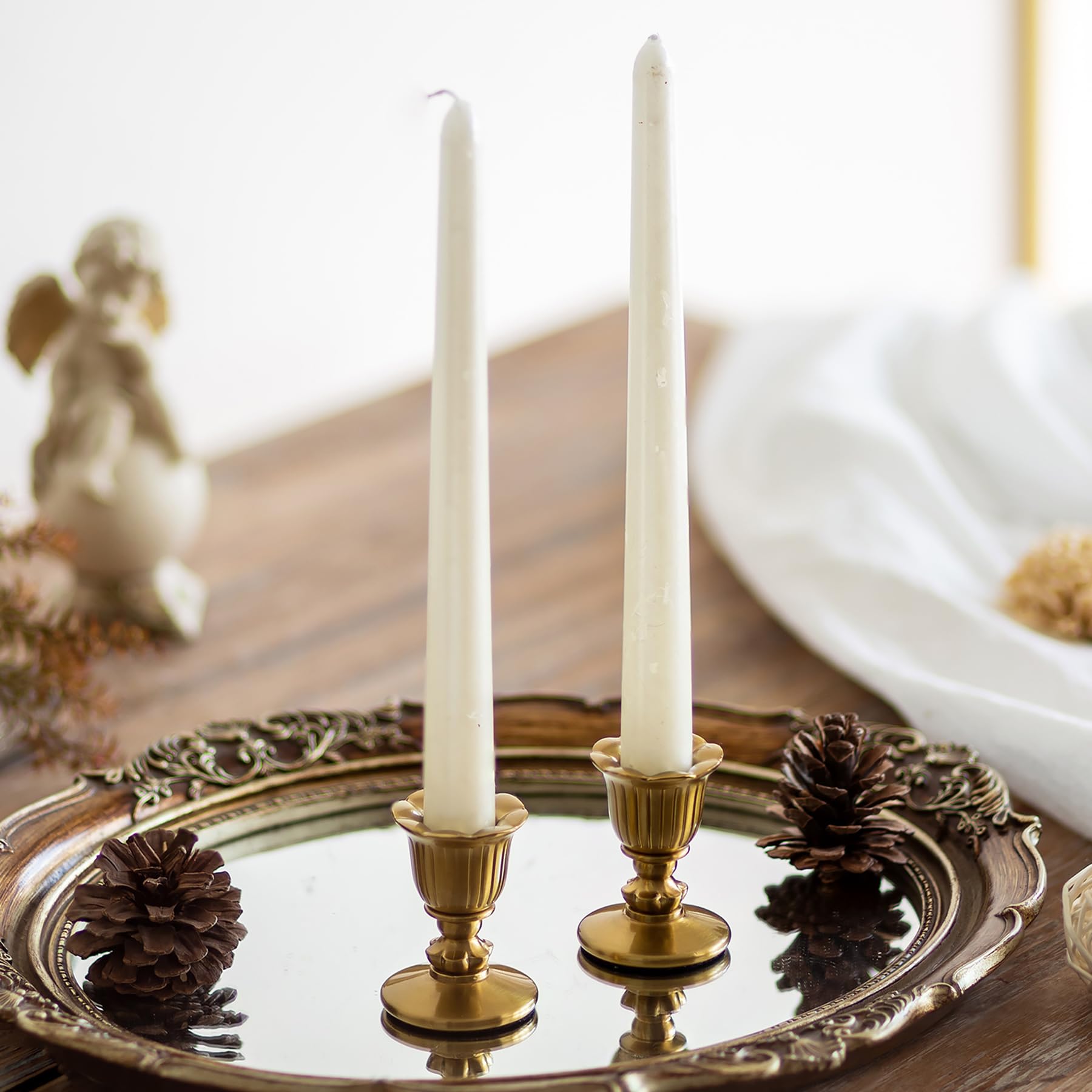 Vintage Luxe Gold Candle — Set of 2