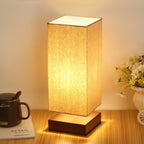 Dimmable Modern Fabric Desk Lamp