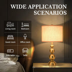 Luxe Black Table Lamp — 24.4" - View 2