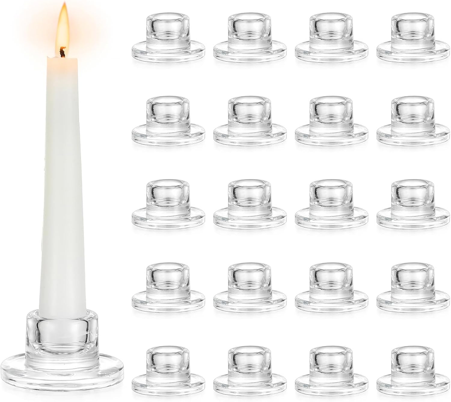 Glass Candle — Clear
