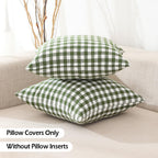 Farmhouse Beige Pillow Cover — 20" - View 5