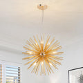 Luxe Black Chandelier — 6-Light — 9-Light