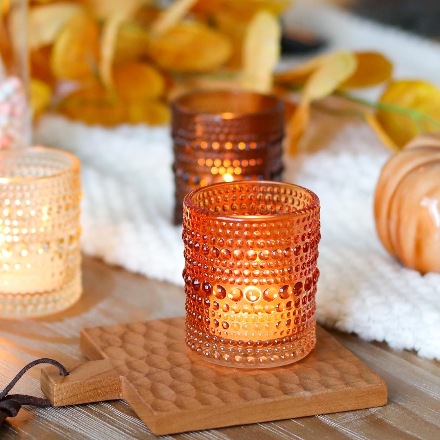 Vintage Gold Candle — Set of 24 - View 5