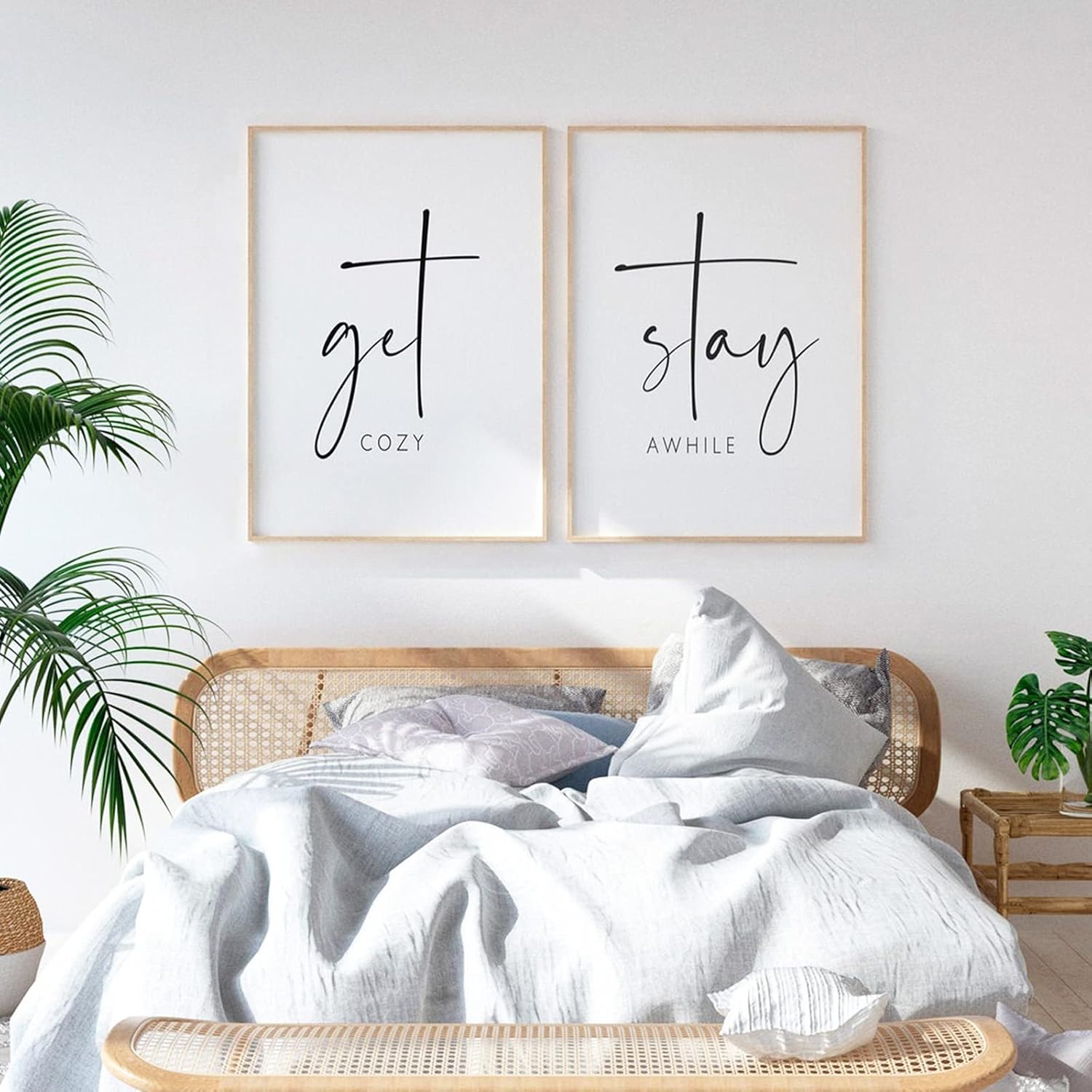 Framed Modern Wood Wall Decor — 16" — 16x24 Inch Unframed