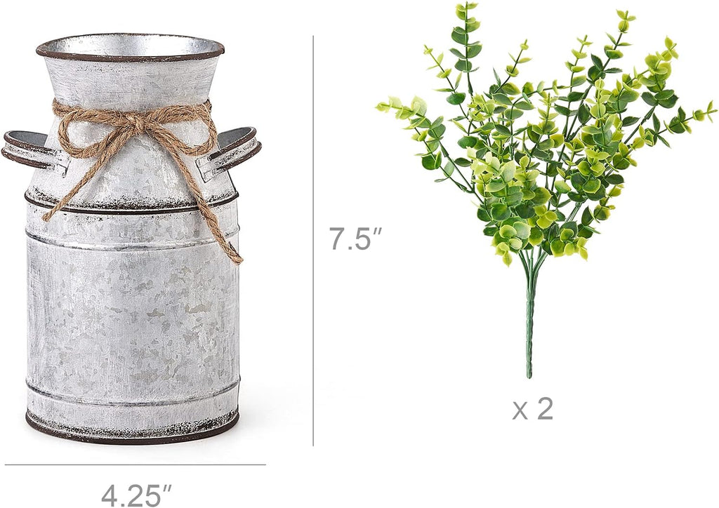 Farmhouse Metal Artificial Plant - View 6