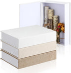 Linen Farmhouse Beige Storage Basket — 8.6 X 6.1 X 1.8 Inch