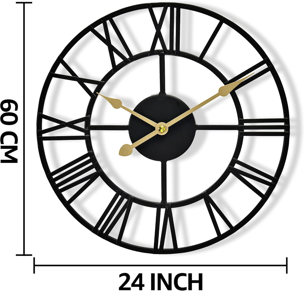 Battery Operated Black Wall Decor — 24" - View 2