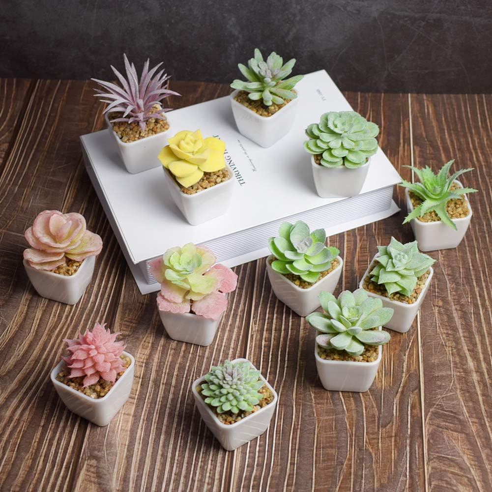 Gold Faux Succulent - View 6