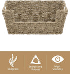 Beige Storage Basket — 5" - View 3