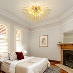 Luxe Black Chandelier — 6-Light - View 2