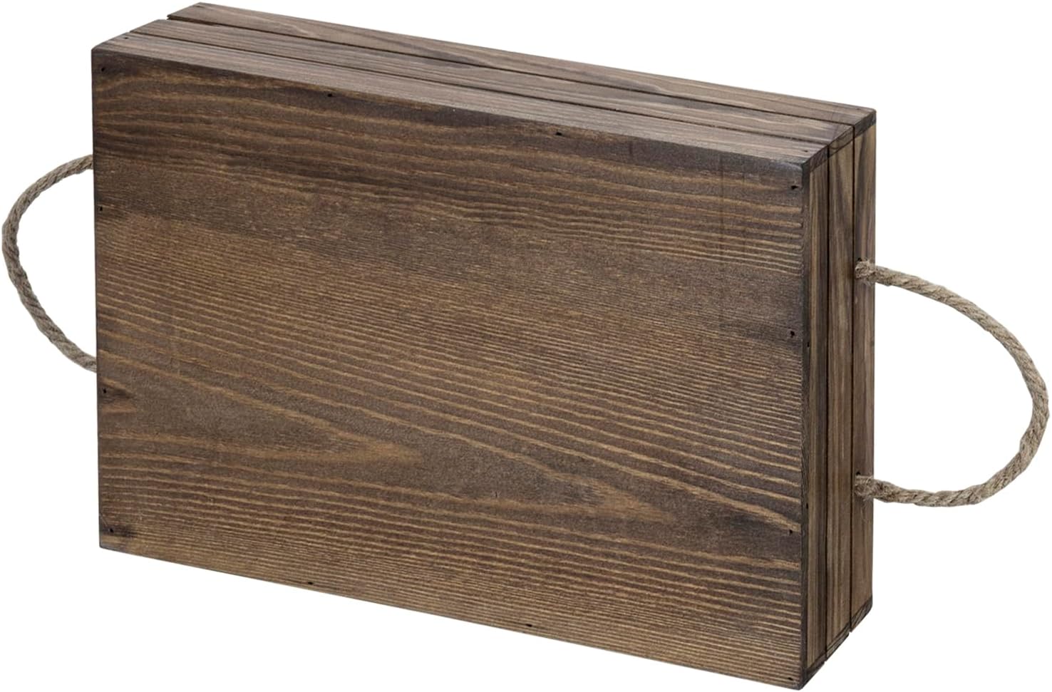 Farmhouse Brown Storage Basket — 13" - View 7
