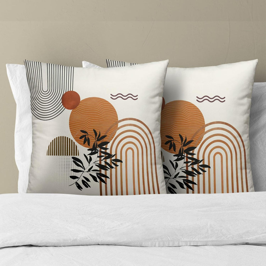 Boho Blue Throw Pillow Cover — 22" - View 3