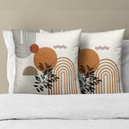 Boho Blue Throw Pillow Cover — 22" - View 3