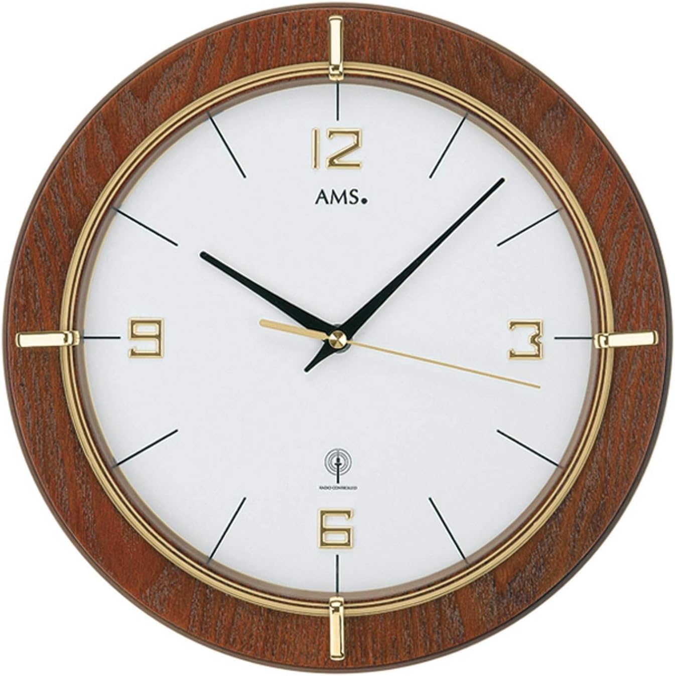 Brown Wall Clock — 43x5 — 29 x 5 x 202 cm