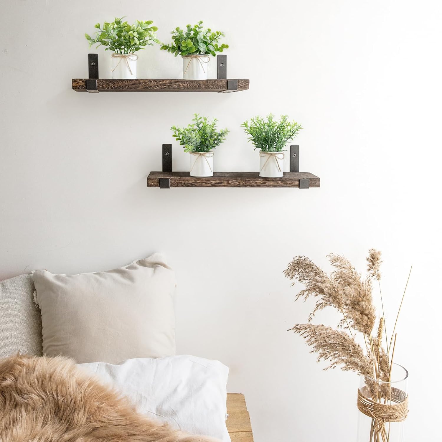 Farmhouse Black Artificial Plant — 6" - View 5