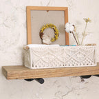 Boho Rattan Storage Basket — Set of 2 - View 5