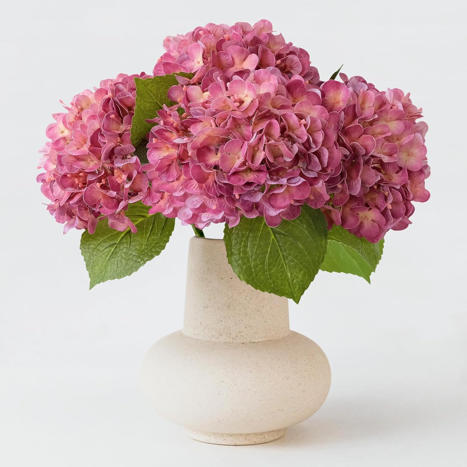 Boho Blue Artificial Flowers — 20" — Magenta