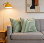 Modern Beige Throw Pillow Cover — 18" - View 4
