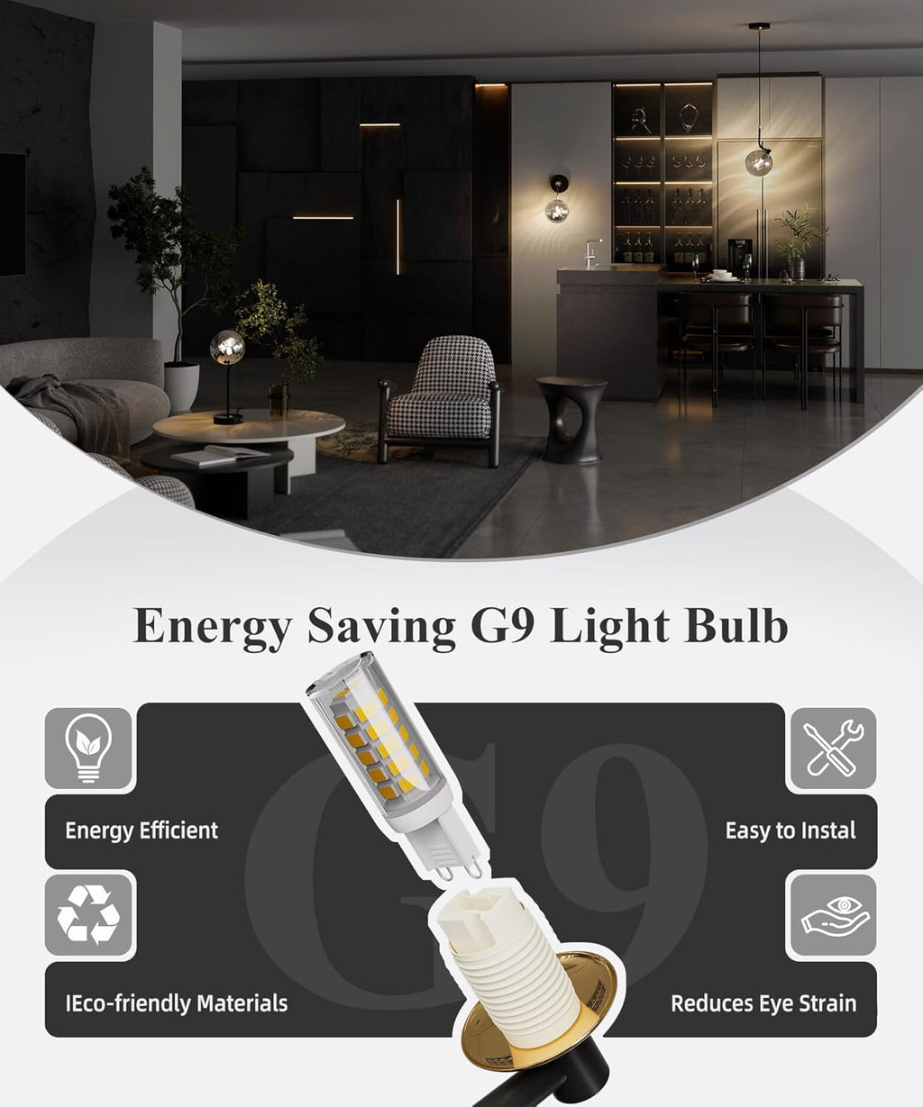 Dimmable Mid-Century Glass Table Lamp - View 7