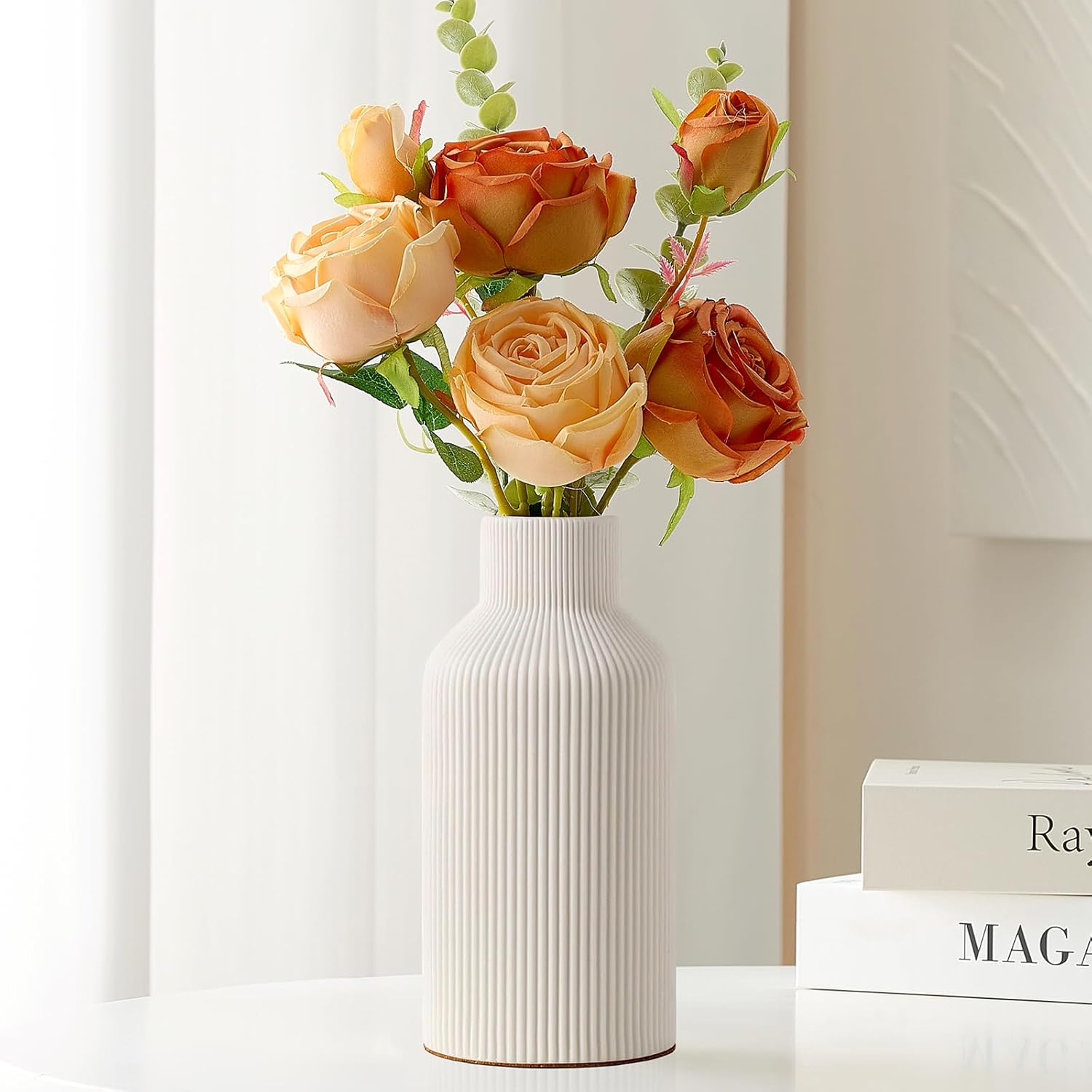 Modern Pink Flower Vase - View 5