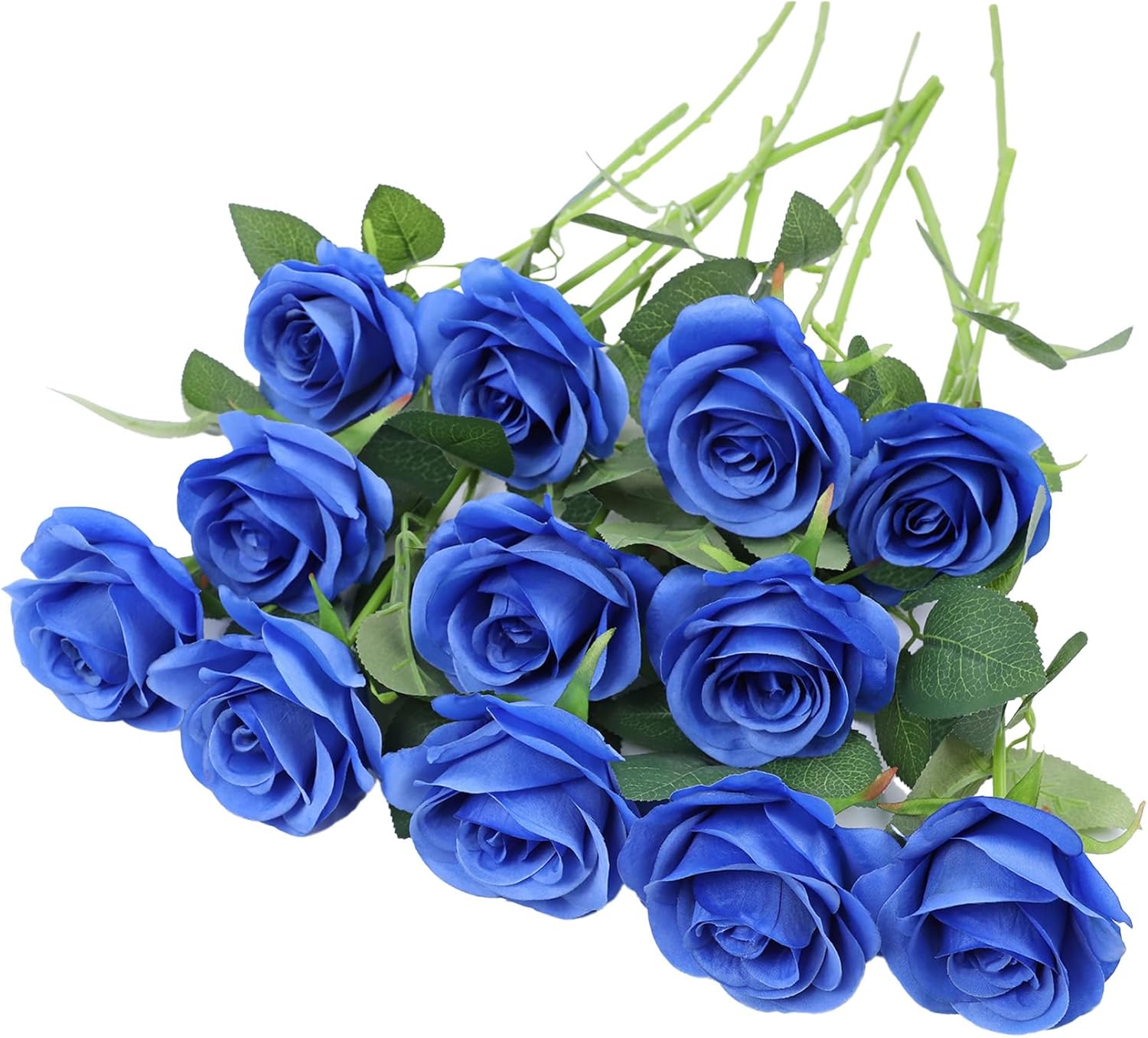 Beige Artificial Flowers — Royal Blue