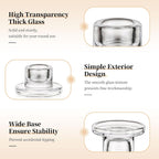 Modern Orange Candle - View 6