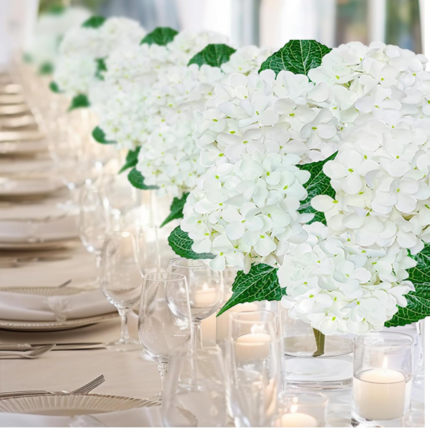 Beige Artificial Flowers - View 3