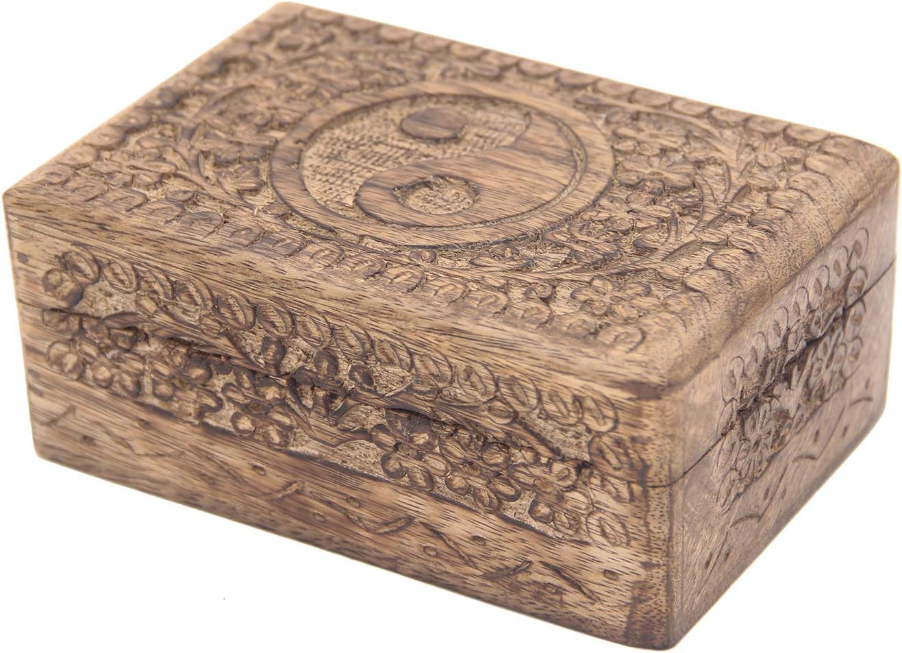 Wood Storage Basket — Medium