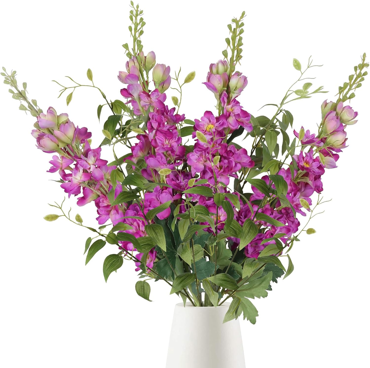 Beige Artificial Flowers — 29.5" — Fuschia