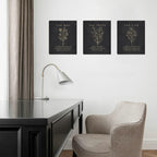 Framed Boho Beige Canvas Wall Art — 16" - View 5