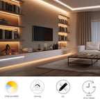 Dimmable Metal LED Strip Lights - View 2