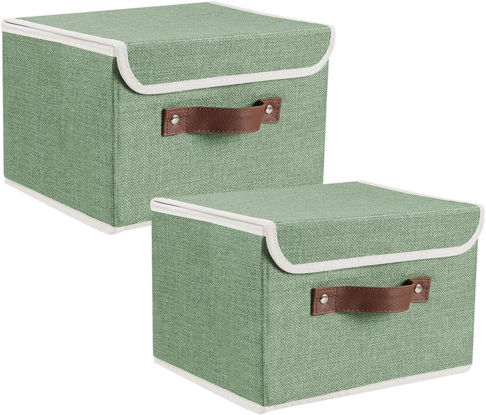 Beige Storage Bin — 10" — Small
