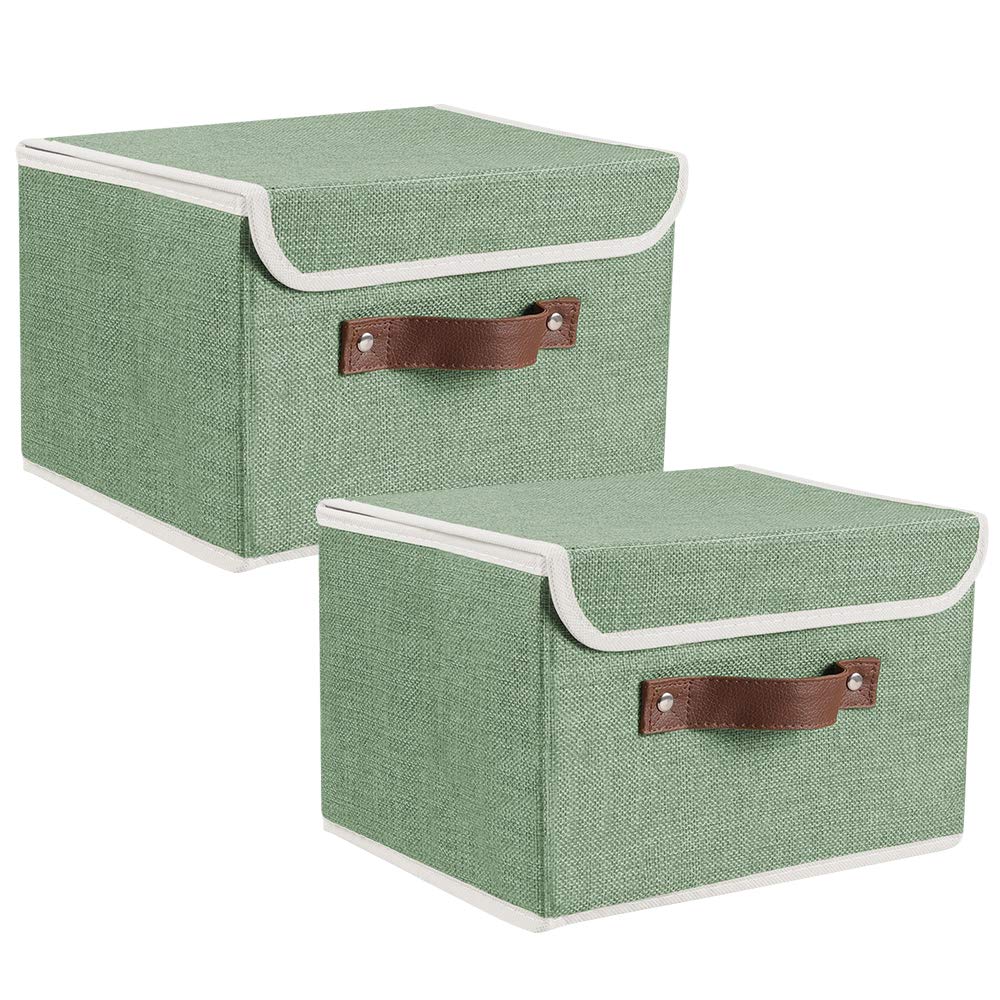 Beige Storage Bin — 10"
