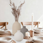 Farmhouse Beige Decorative Vase — Set of 5 - View 5