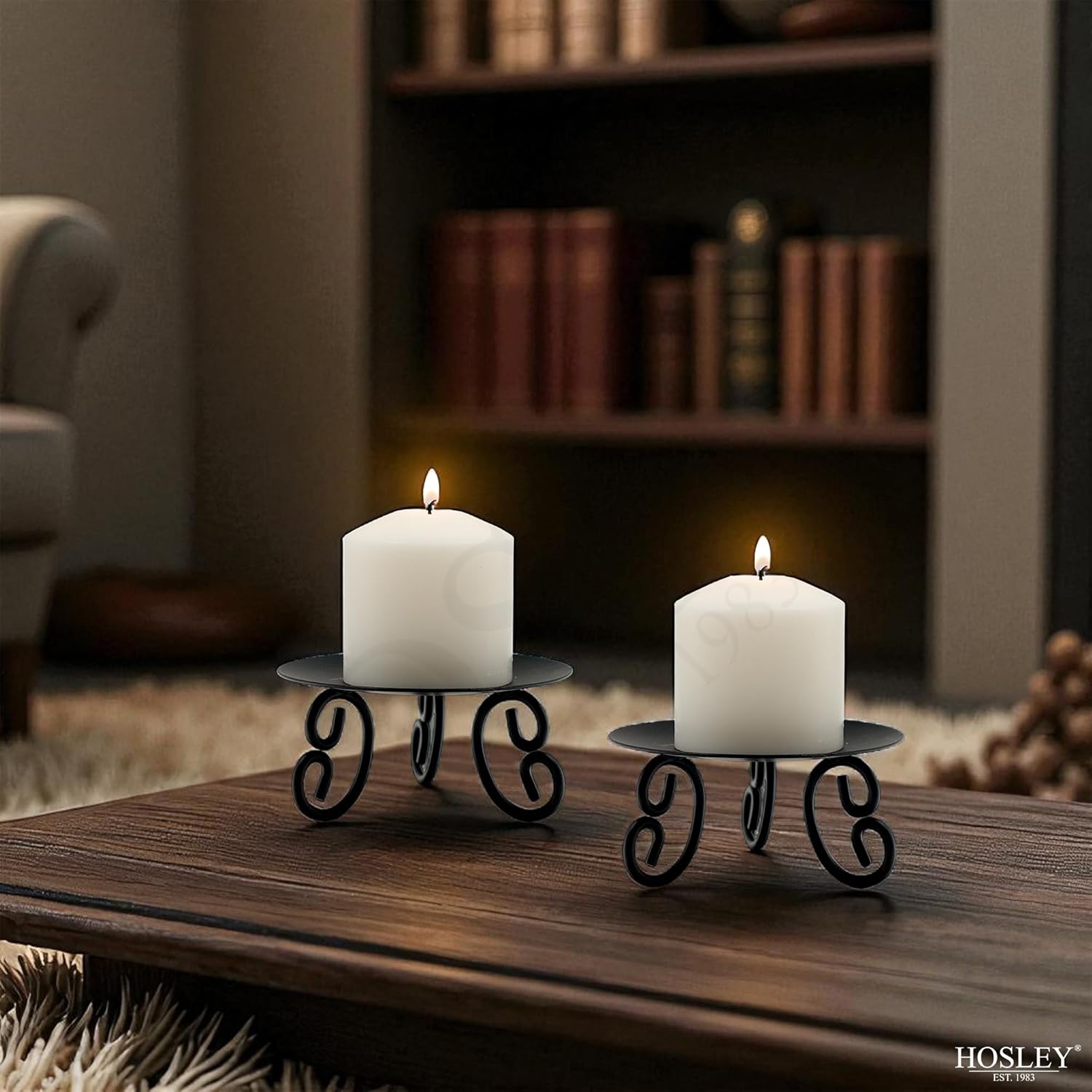 Farmhouse Black Candle — 5" - View 6