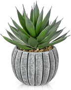 Farmhouse Black Faux Plant — Black Vintage Vase