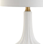 Linen Luxe Black Nightstand Lamp — 21.5" - View 6