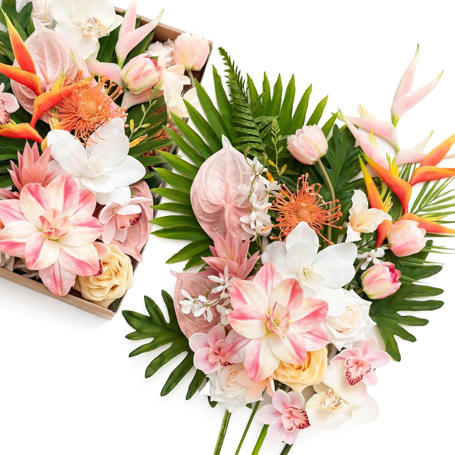 Luxe Beige Artificial Plant — Grn-sorbet Tropical